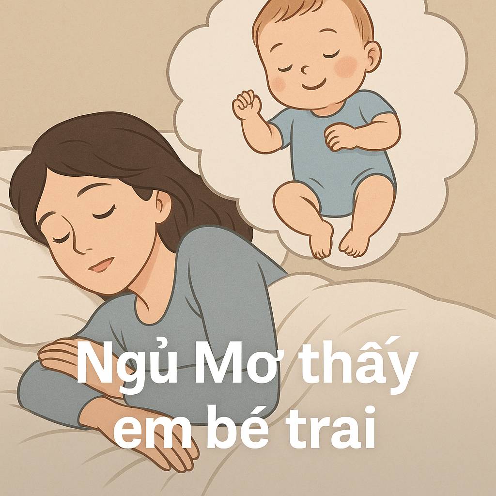 Nằm mơ thấy "em bé trai" là điềm gì, đánh con số nào?