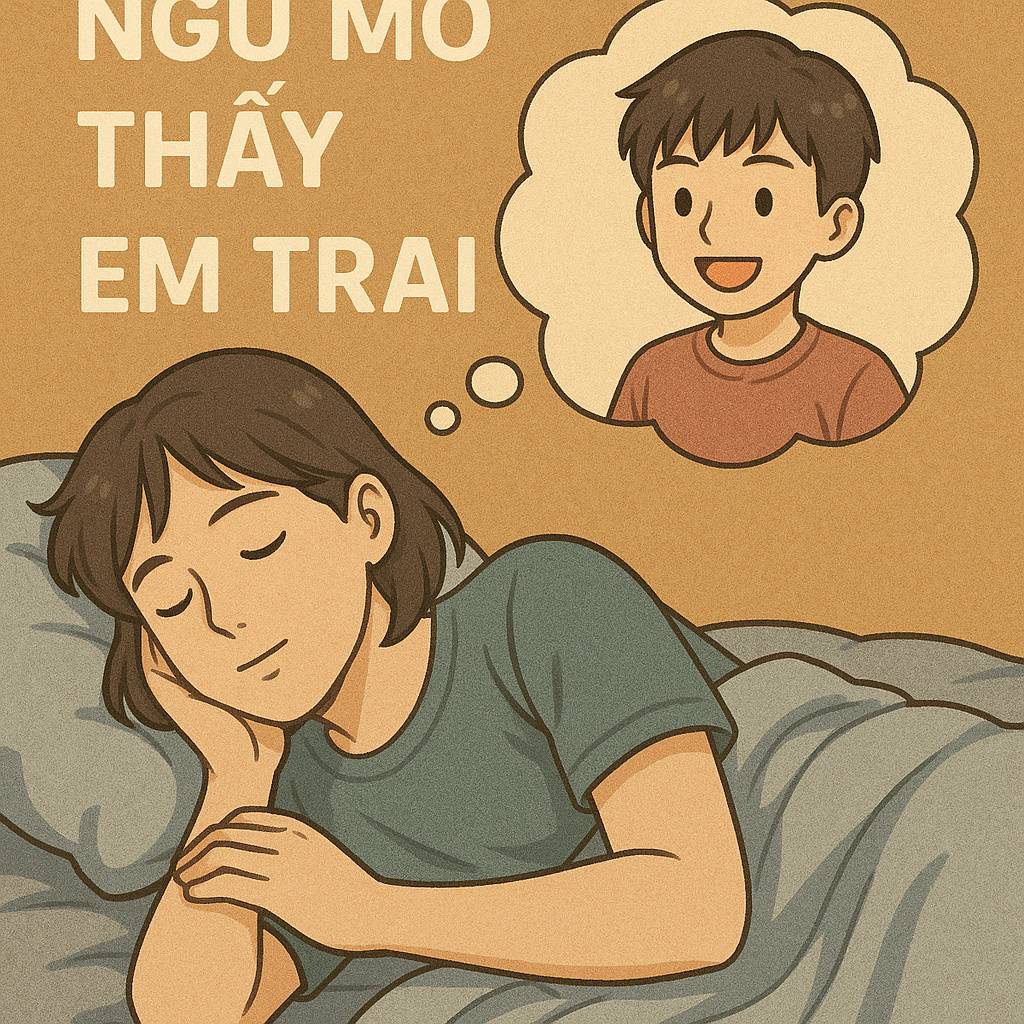 Mơ thấy em trai là điềm gì? Đánh số mấy