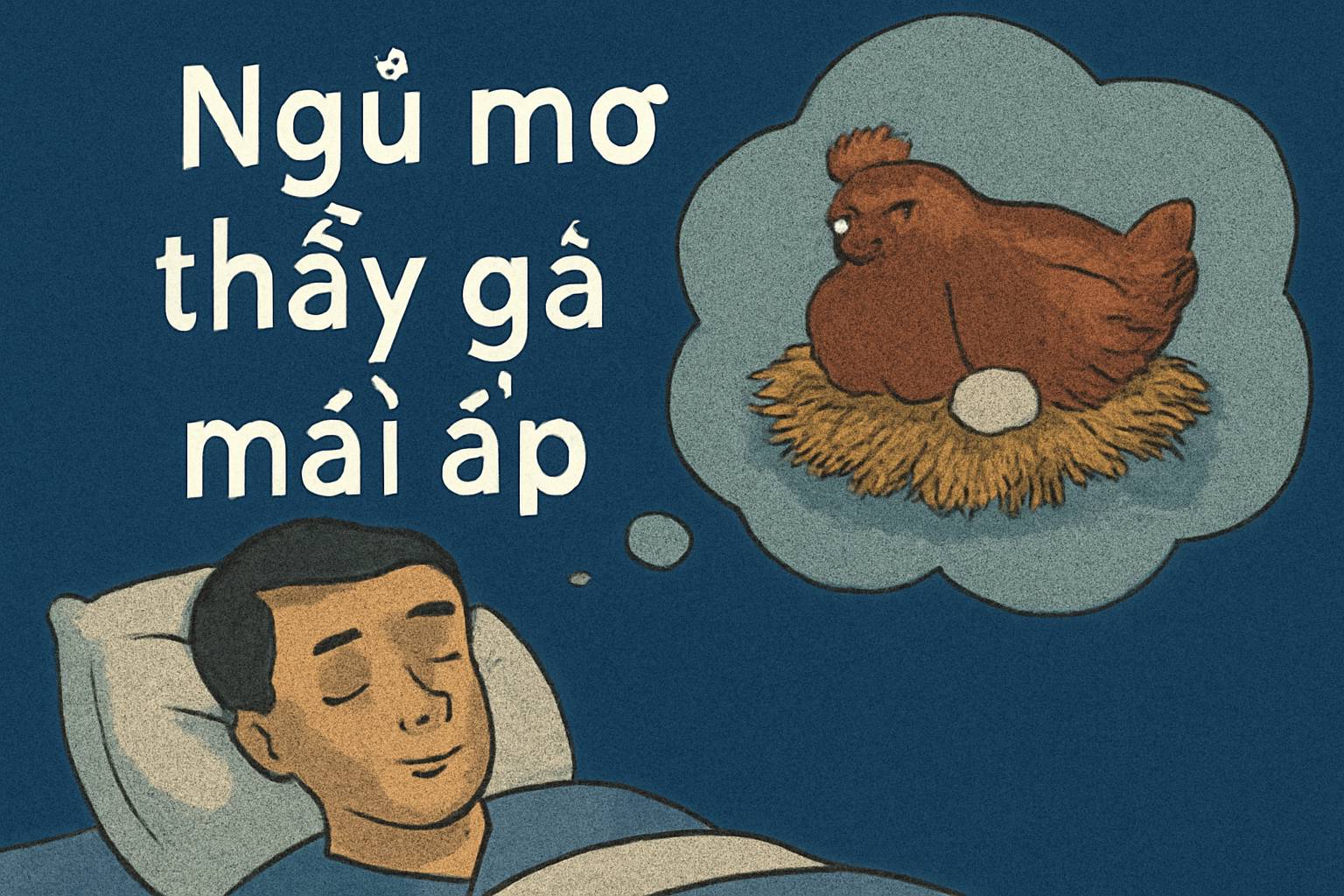 Mơ thấy gà mái ấp trứng là điềm gì? Đánh số mấy?