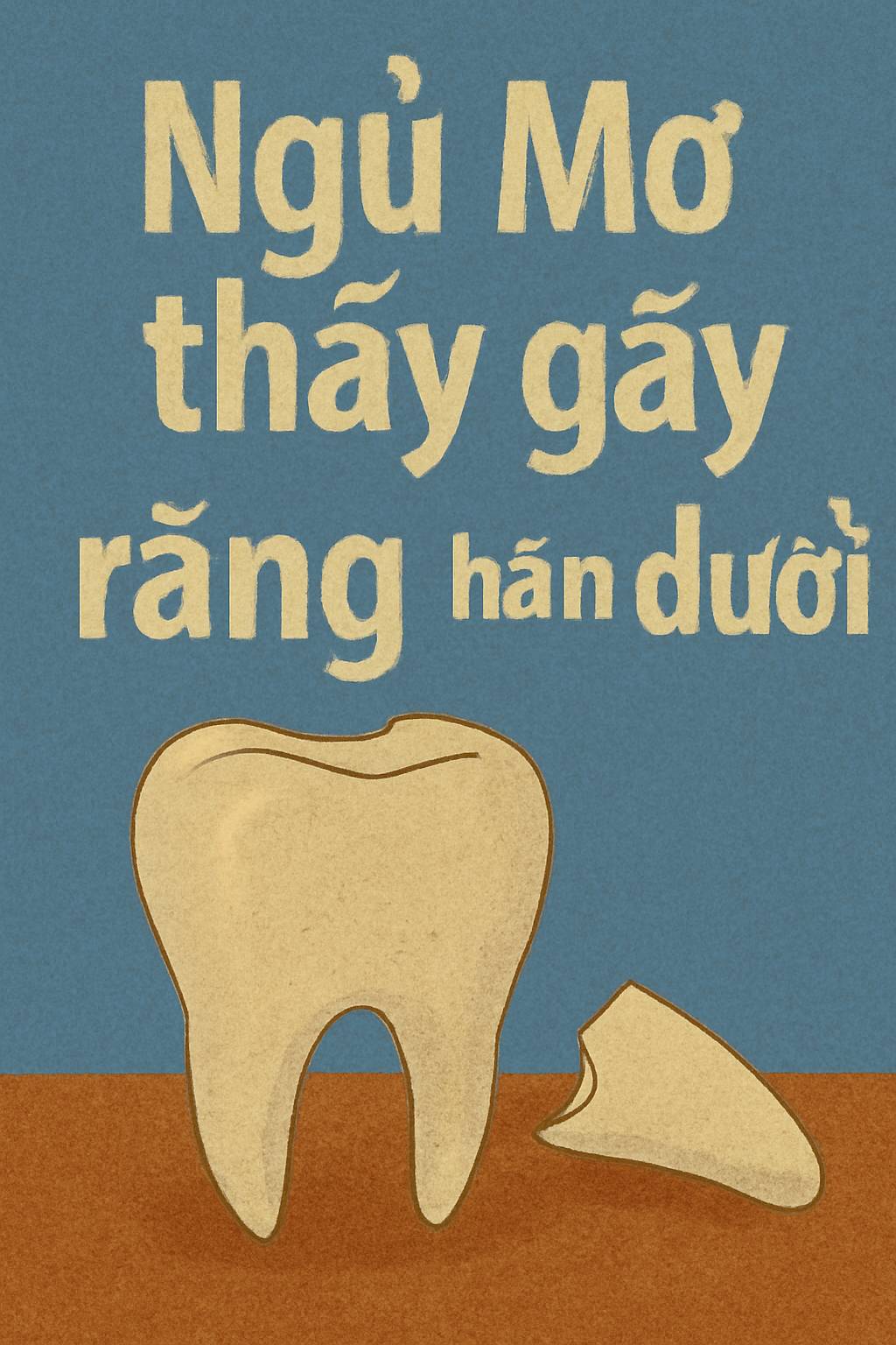 Mơ thấy gãy răng hàm dưới là điềm gì? Đánh số mấy