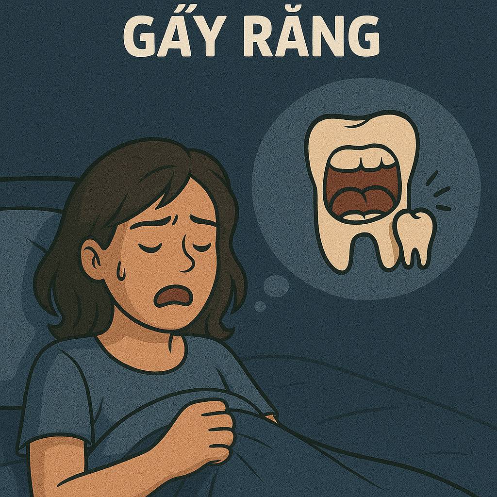 Mơ thấy gãy răng là điềm gì? Đánh số mấy