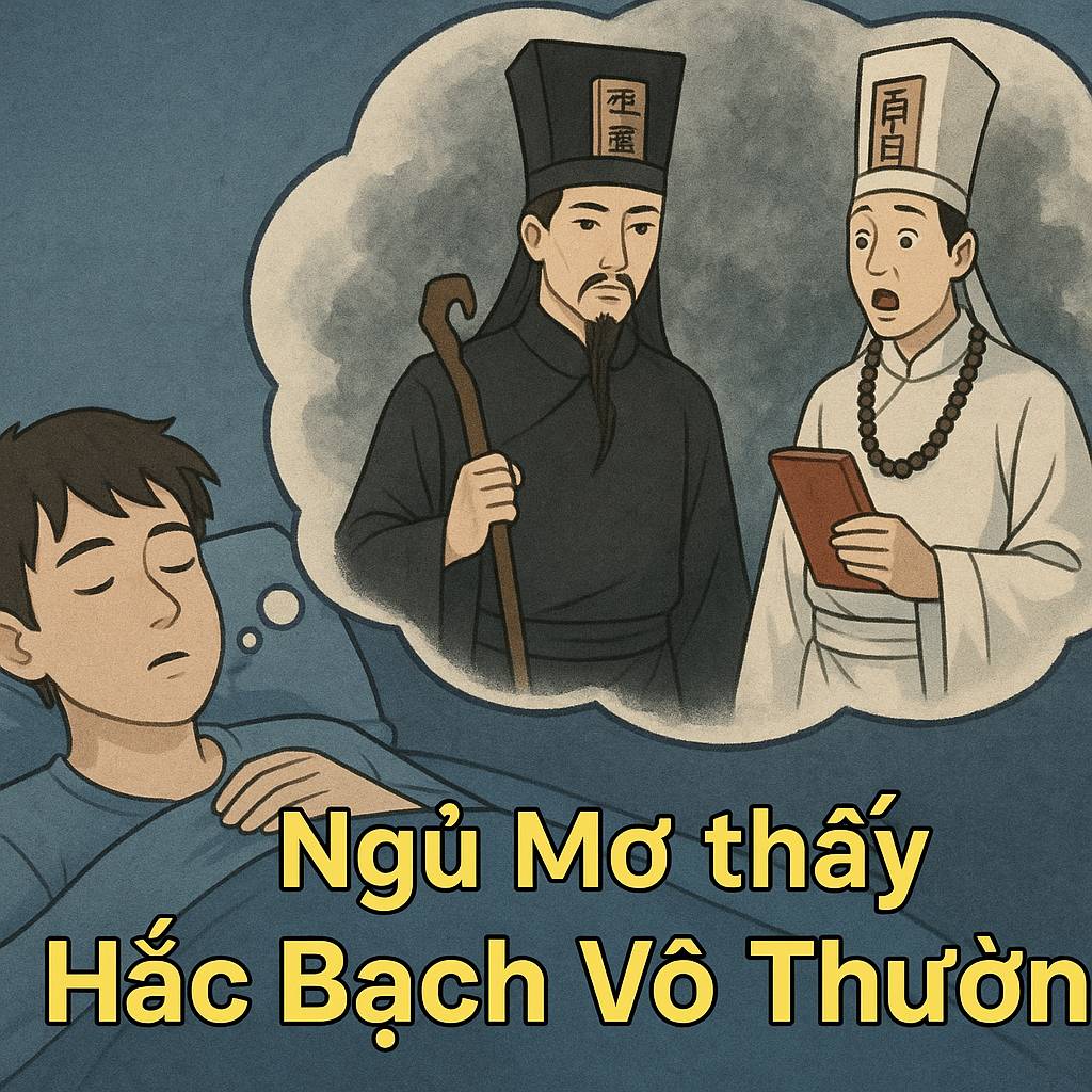 Mơ thấy Hắc Bạch Vô Thường là điềm gì? Đánh số mấy chuẩn 2025