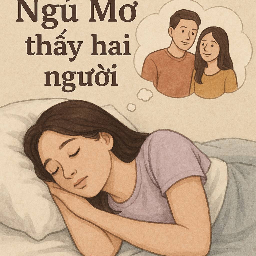 Mơ thấy hai người là điềm gì? Đánh số mấy