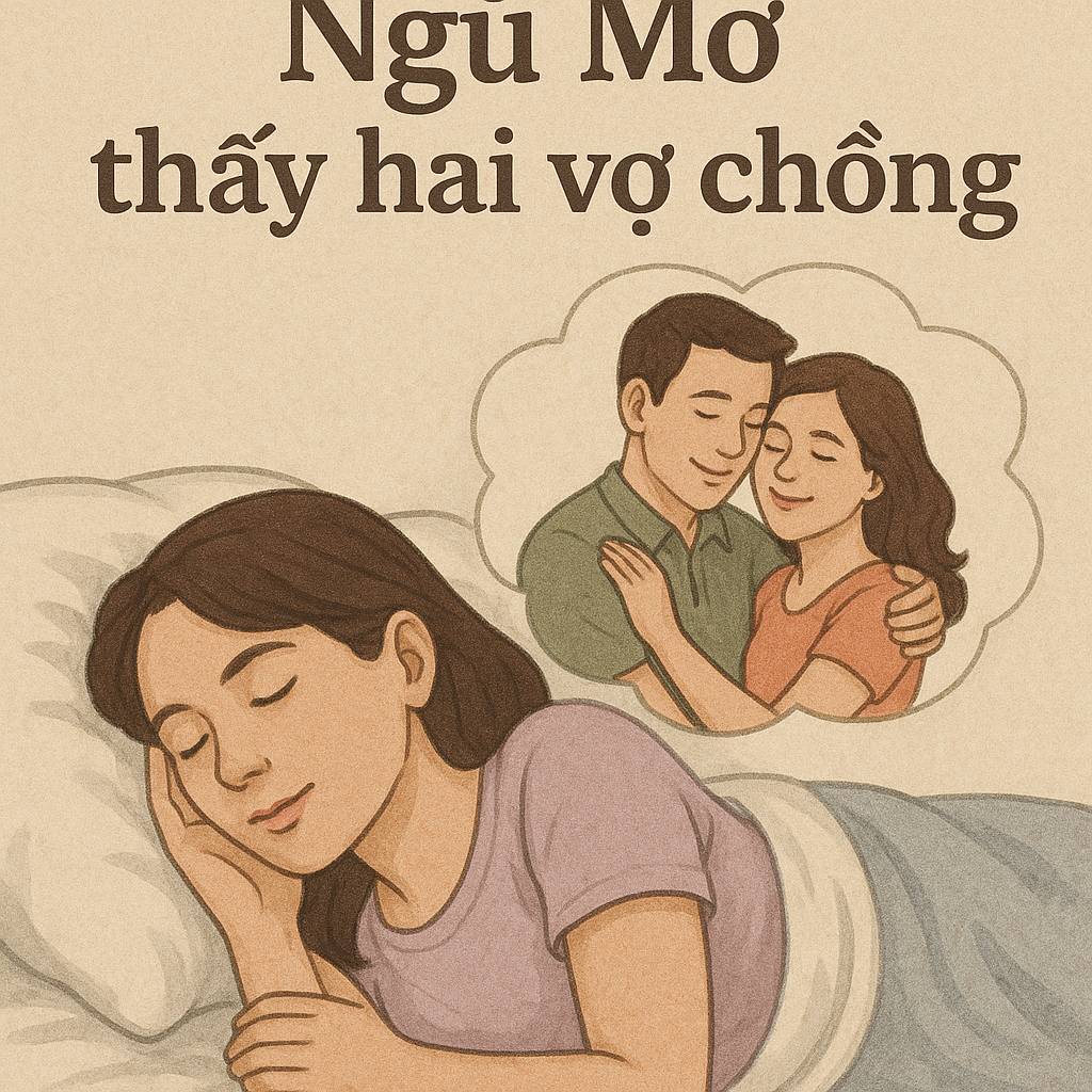 Mơ thấy hai vợ chồng là điềm gì? Đánh số mấy?