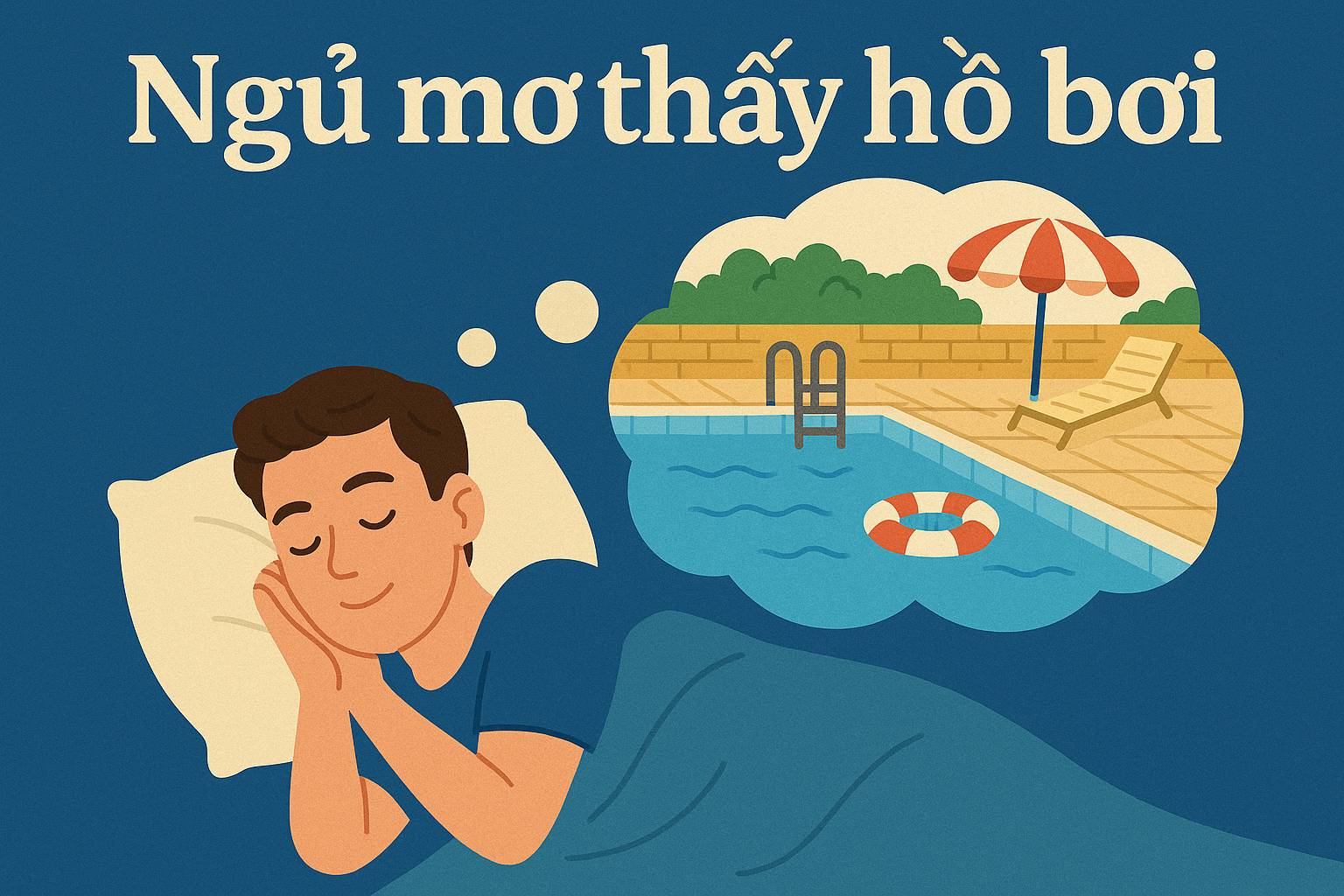 Mơ thấy hồ bơi là điềm gì? Đánh số mấy?