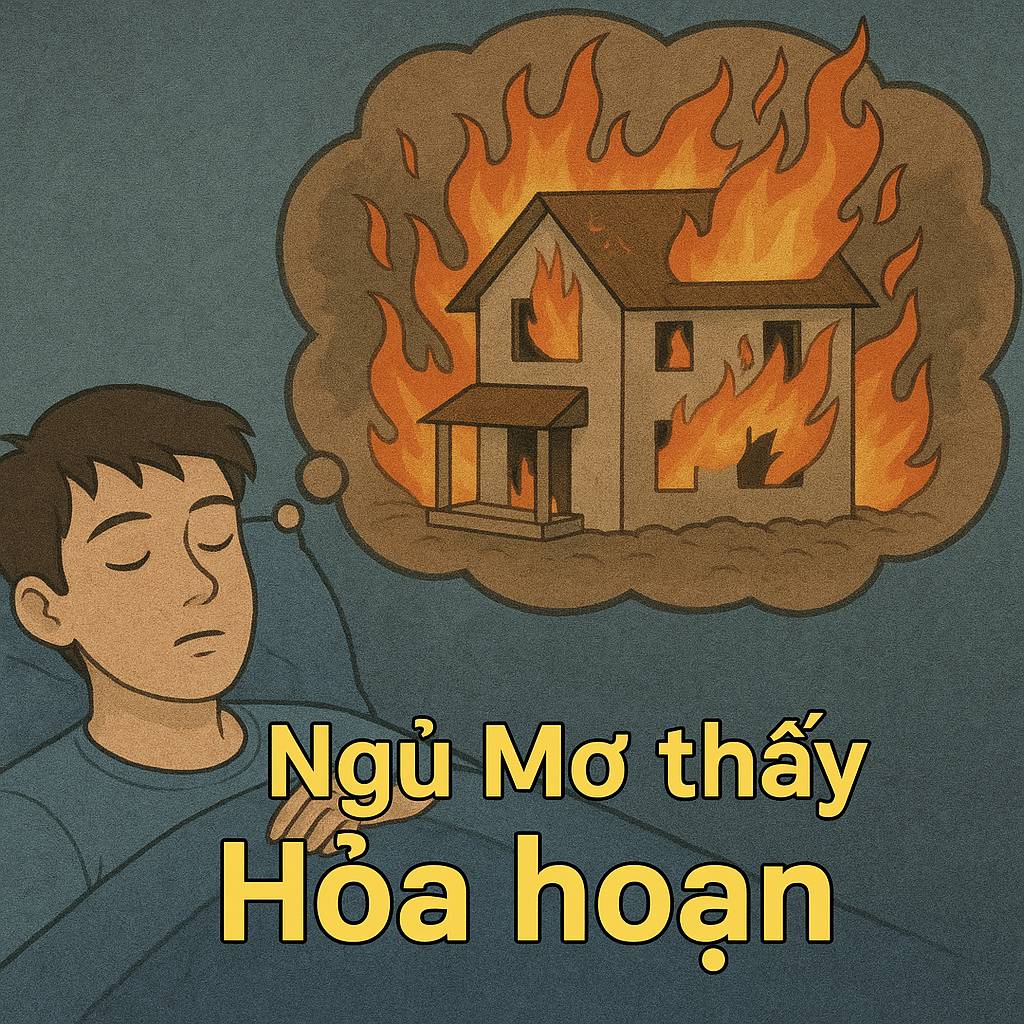 Mơ thấy hỏa hoạn là điềm gì? Đánh số mấy chuẩn xác 2025