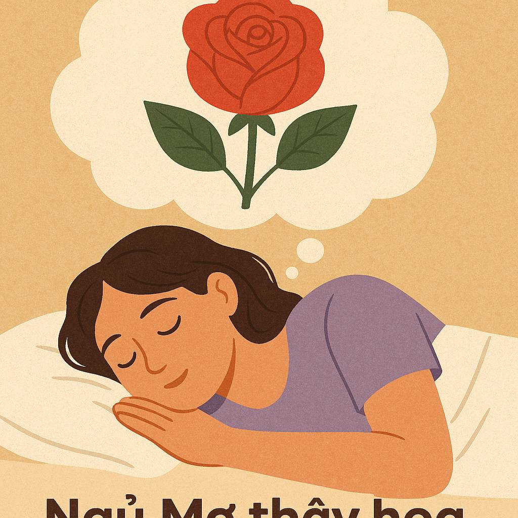 Mơ thấy hoa hồng là điềm gì? Đánh số mấy