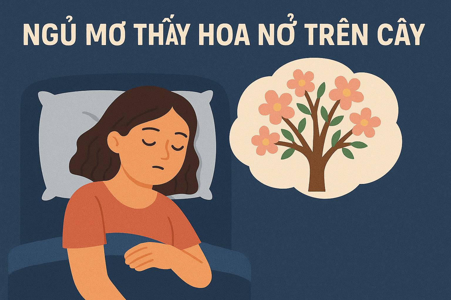 Mơ thấy hoa nở trên cây là điềm gì? Đánh số mấy chuẩn xác