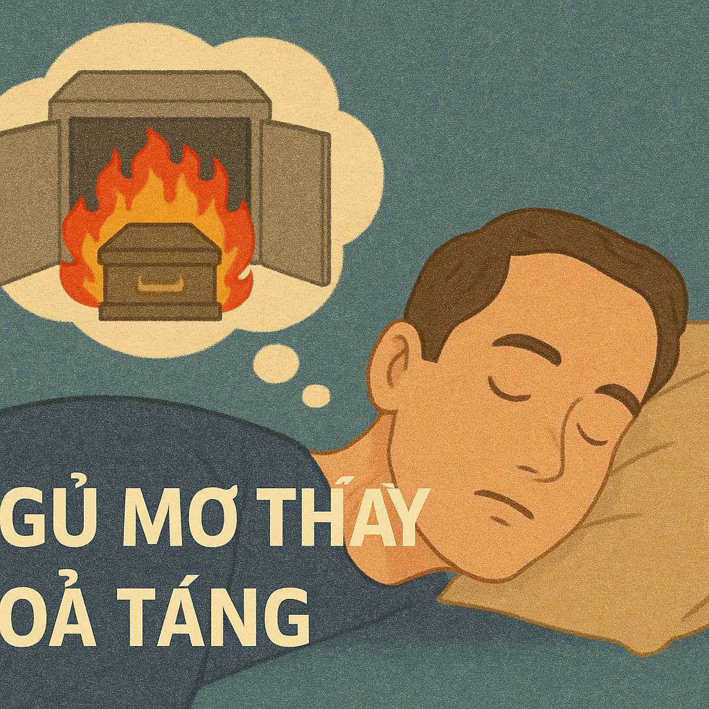 Mơ thấy hỏa táng là điềm gì? Đánh số mấy
