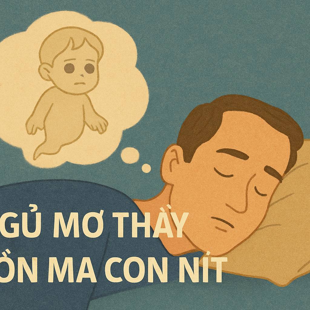 Mơ thấy hồn ma con nít là điềm gì? Đánh số mấy