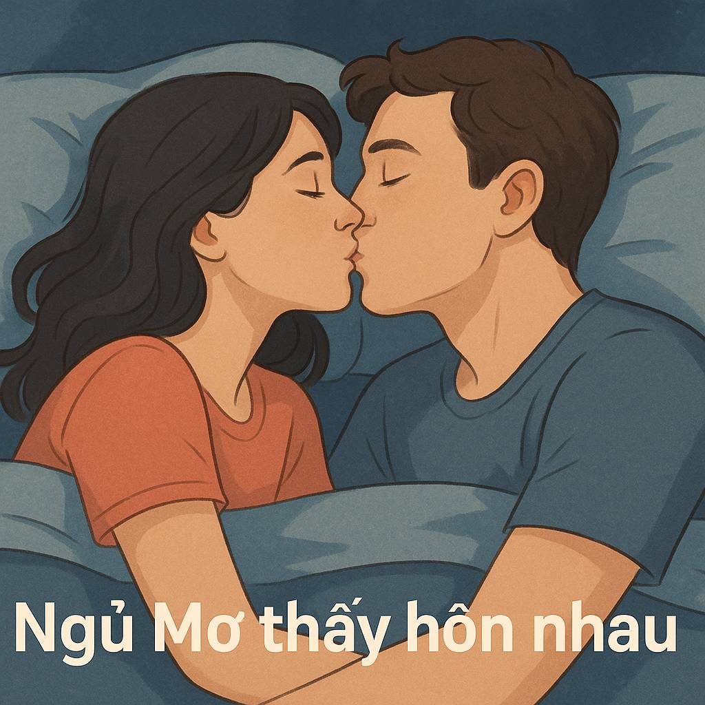 Mơ thấy hôn nhau là điềm gì? Đánh số mấy chuẩn theo từng trường hợp