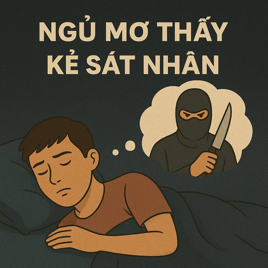 Mơ thấy kẻ sát nhân là điềm gì? Đánh số mấy