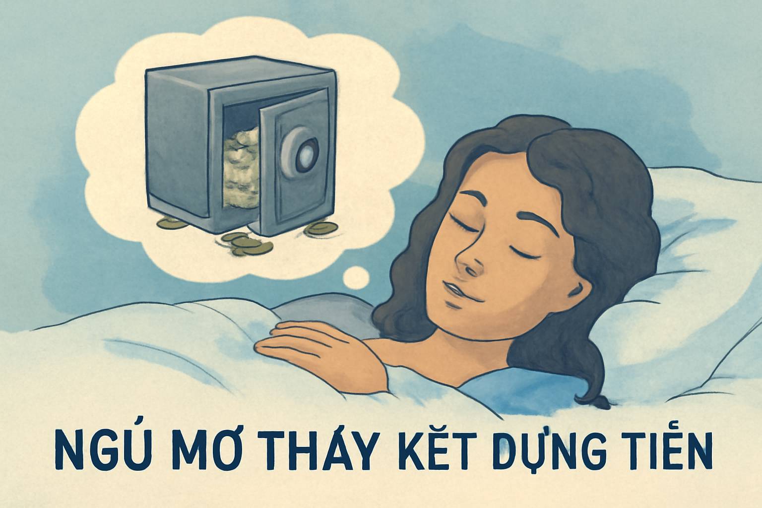 Mơ thấy két đựng tiền là điềm gì? Đánh số mấy?