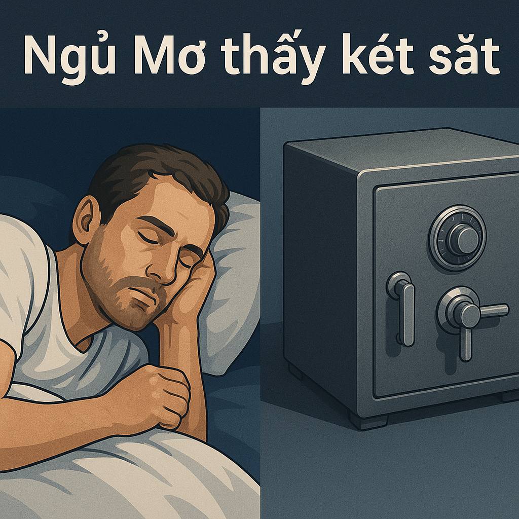 Mơ thấy két sắt là điềm gì? Đánh số mấy?