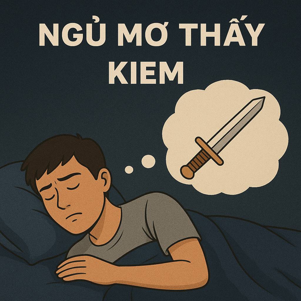 Mơ thấy kiếm là điềm gì? Đánh số mấy?