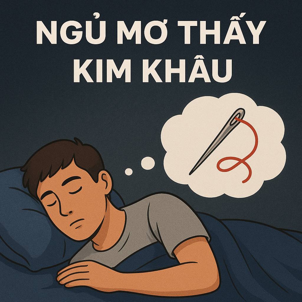 Mơ thấy kim khâu là điềm gì? Đánh số mấy