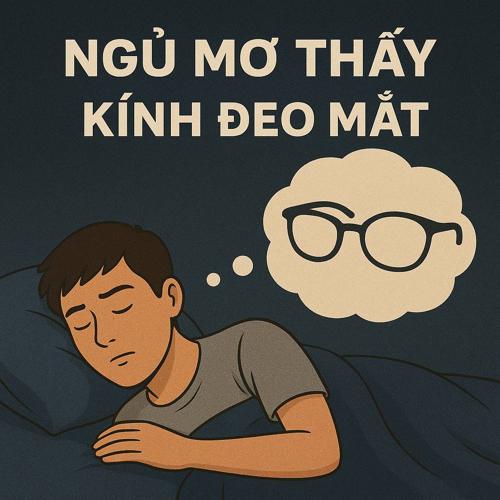 Mơ thấy kính đeo mắt là điềm gì? Đánh số mấy