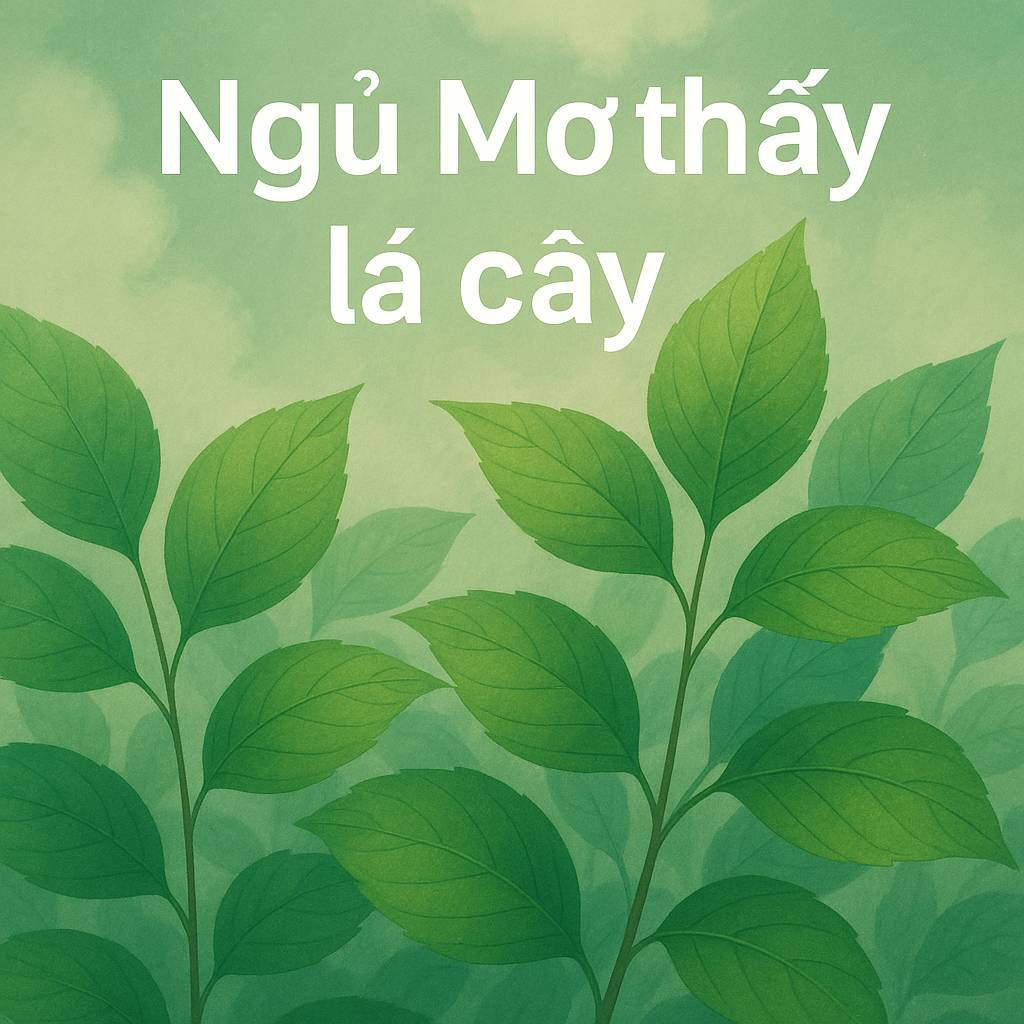 Mơ thấy lá cây là điềm gì? Đánh số mấy?