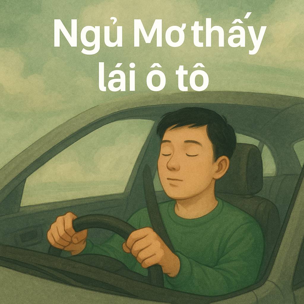 Mơ thấy lái ô tô là điềm gì? Đánh số mấy