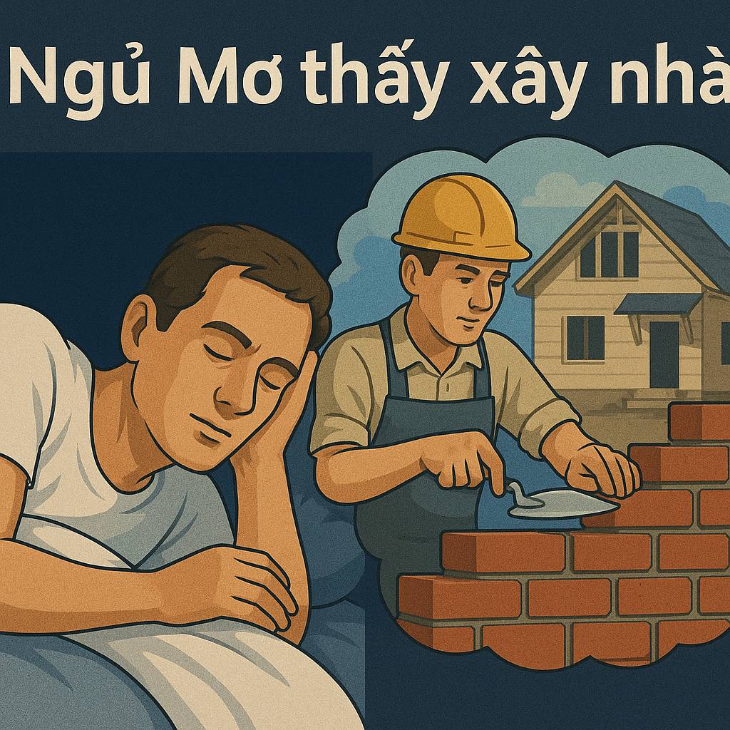 Mơ thấy làm nhà là điềm gì? Đánh số mấy may mắn?