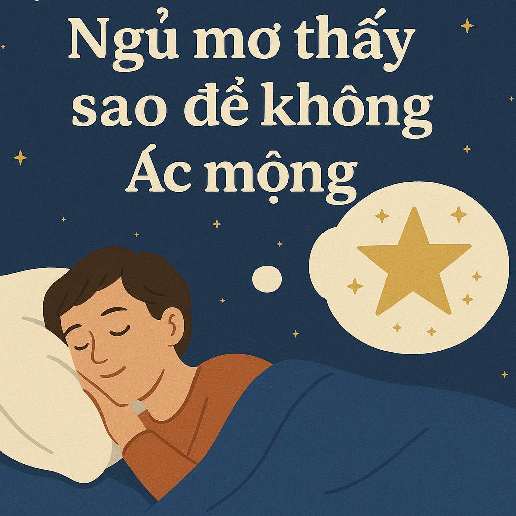 Mơ thấy làm sao để không ác mộng? Giải pháp và cách khắc phục