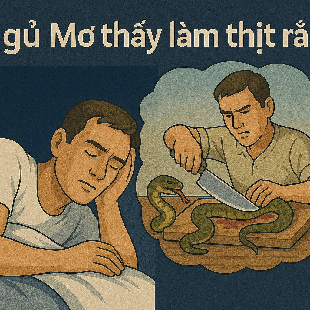 Mơ thấy làm thịt rắn là điềm gì? Đánh số mấy?