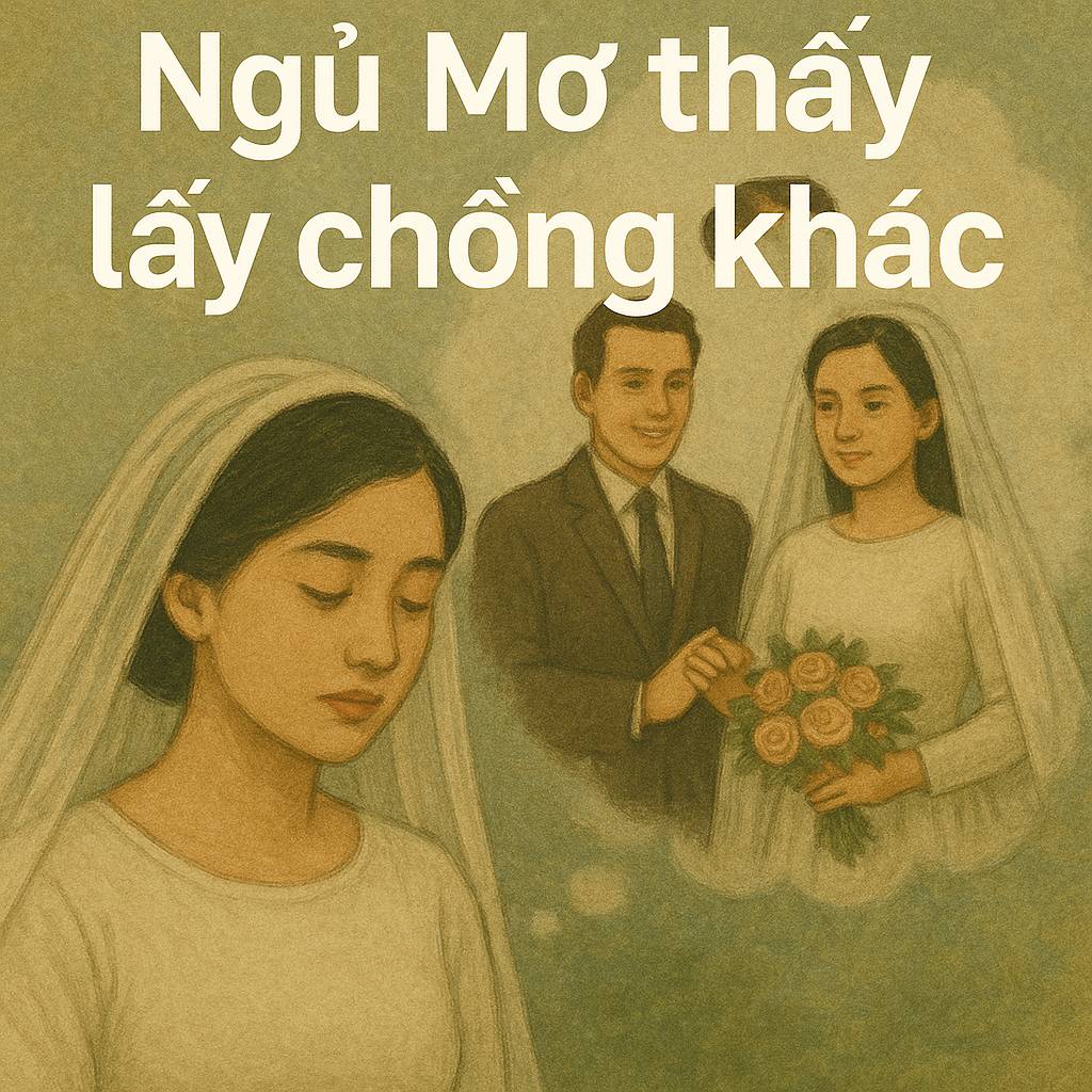 Mơ thấy lấy chồng khác là điềm gì? Đánh số mấy