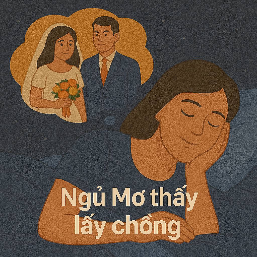 Mơ thấy lấy chồng là điềm gì? Đánh số mấy?