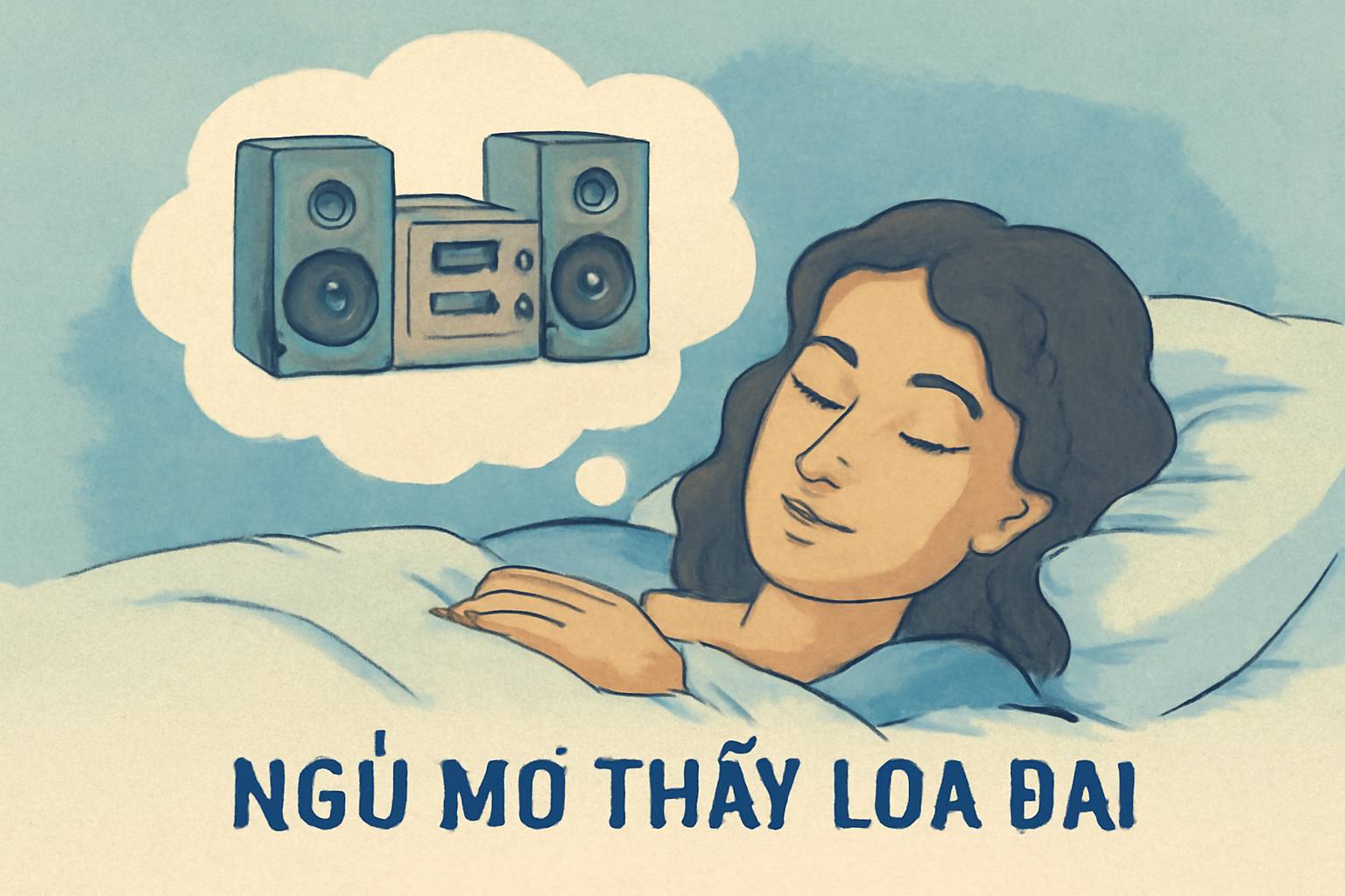 Mơ thấy loa đài là điềm gì? Đánh số mấy?