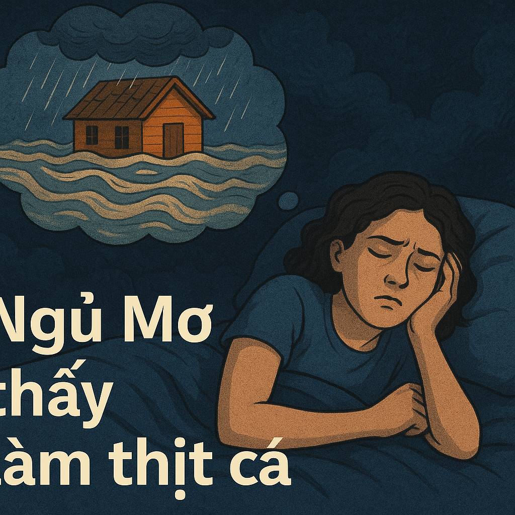 Mơ thấy lũ là điềm gì? Đánh số mấy?