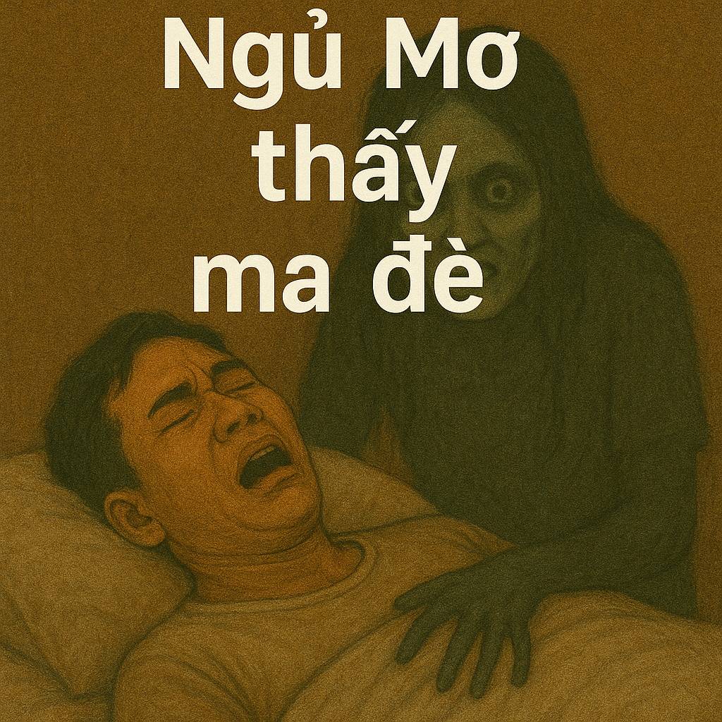 Mơ thấy ma đè là điềm gì? Đánh số mấy?