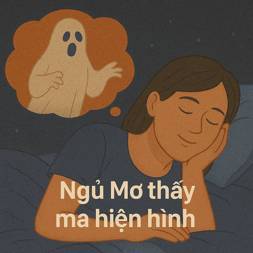 Mơ thấy ma hiện hình là điềm gì? Đánh số mấy?