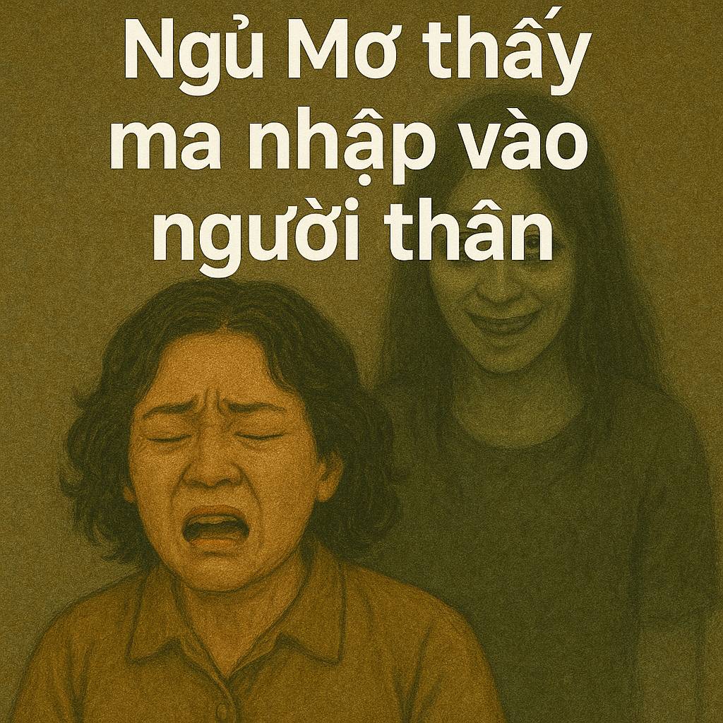 Mơ thấy ma nhập vào người thân là điềm gì? Đánh số mấy?