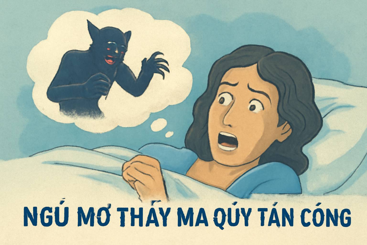 Mơ thấy ma quỷ tấn công là điềm gì? Đánh số mấy?