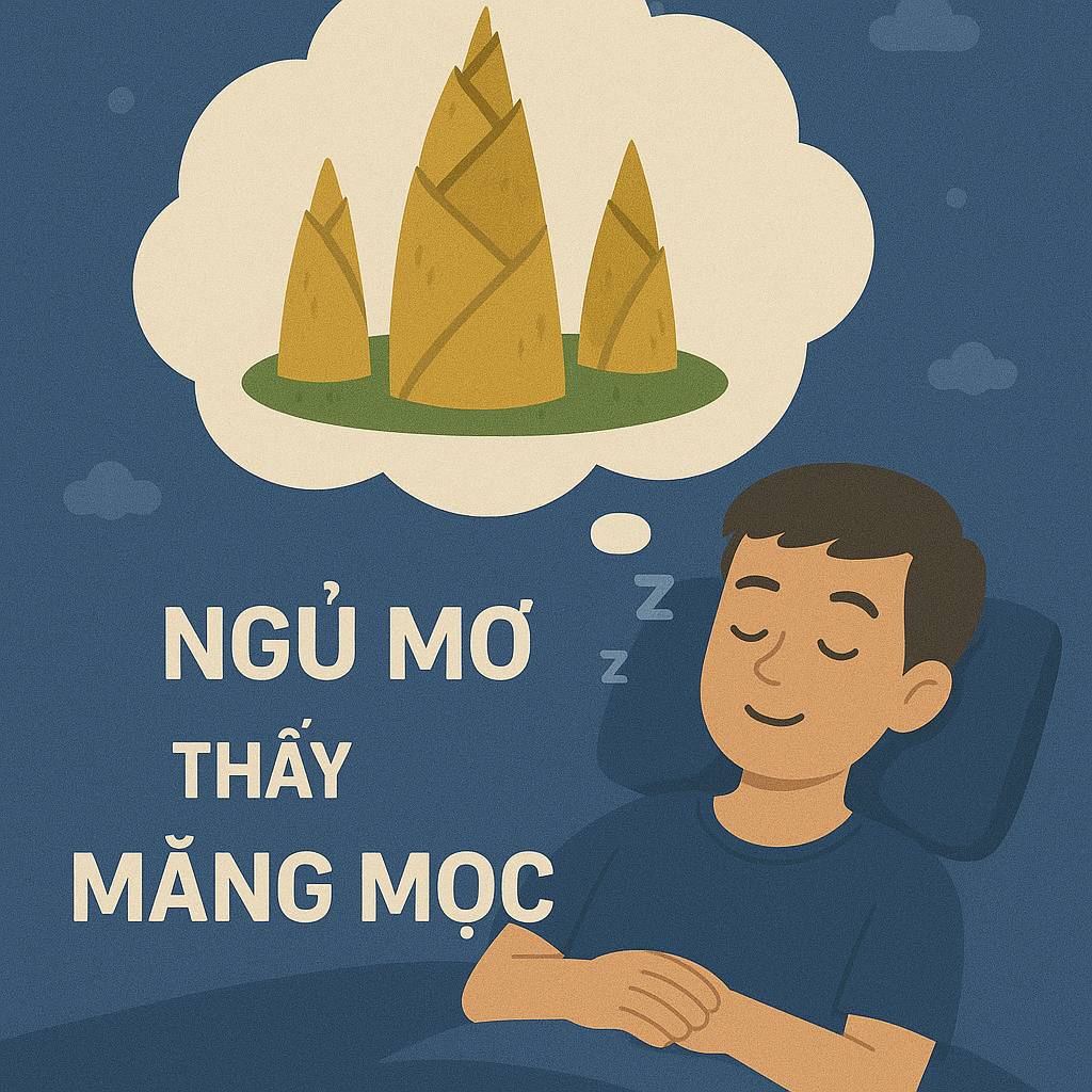 Mơ thấy măng mọc là điềm gì? Đánh số mấy