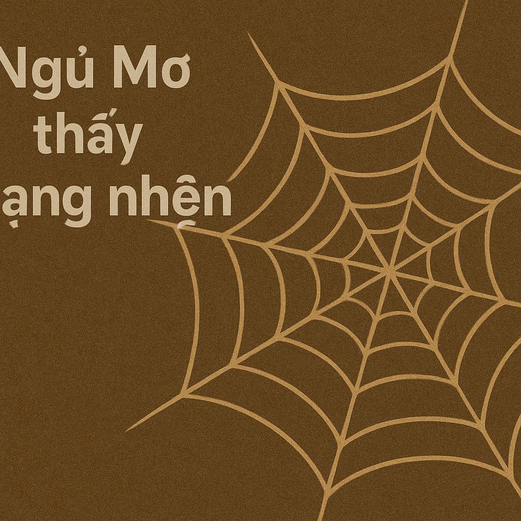 Mơ thấy mạng nhện là điềm gì? Đánh số mấy?