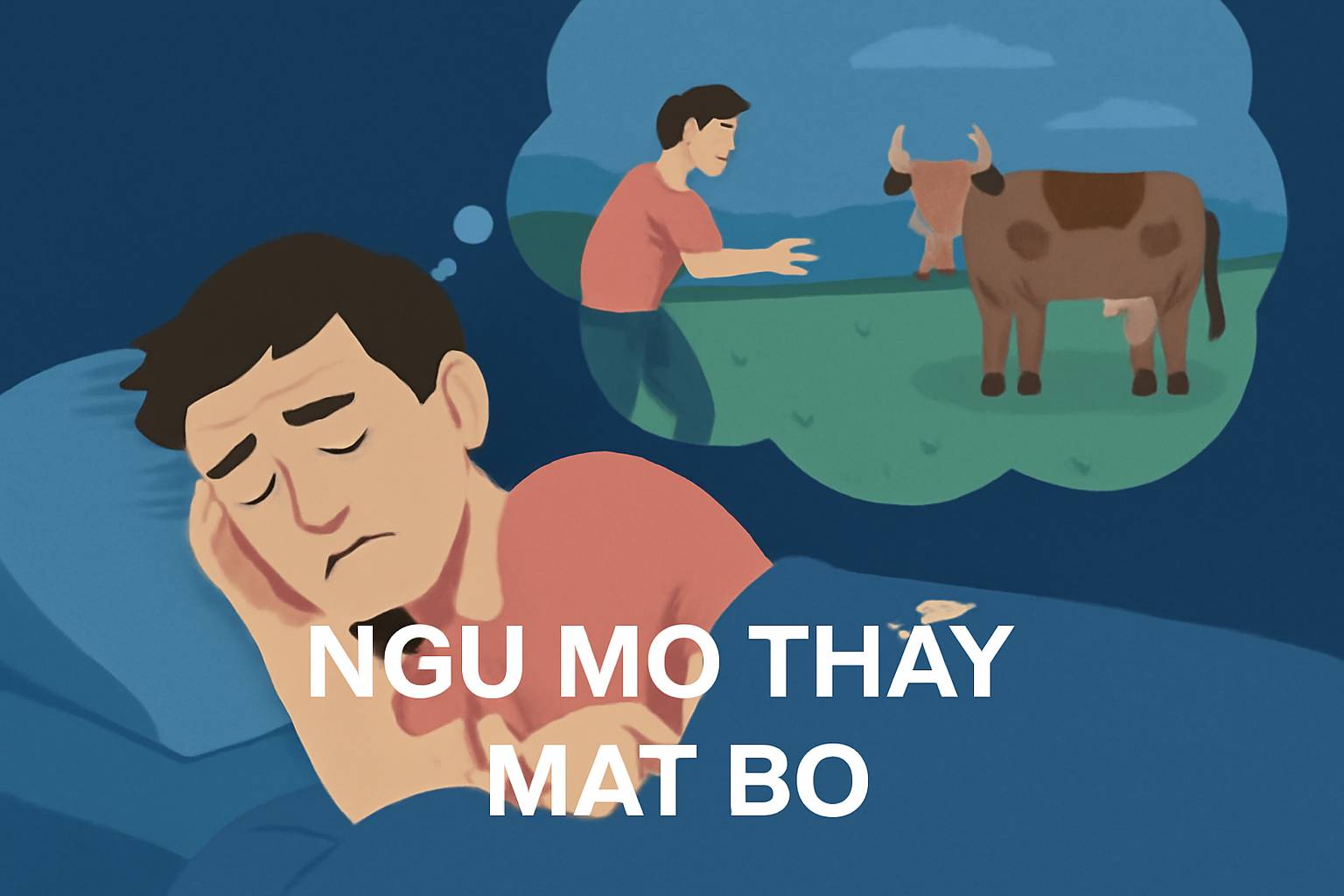 Mơ thấy mất bò là điềm gì? Đánh số mấy?