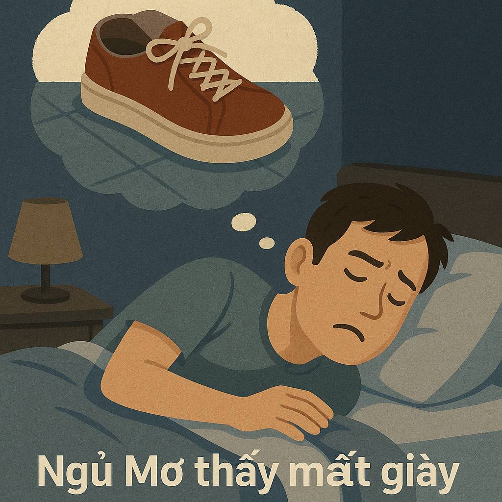 Mơ thấy mình mất giày là điềm gì? Đánh số mấy?