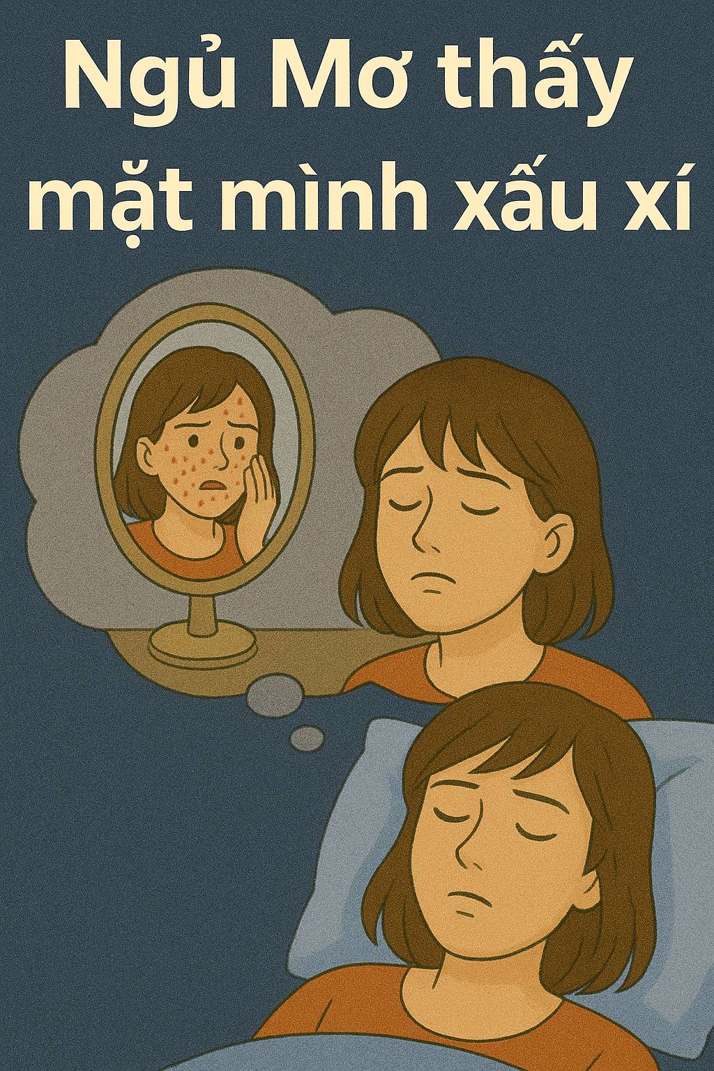 Mơ thấy mặt mình xấu xí là điềm gì? Đánh số mấy?