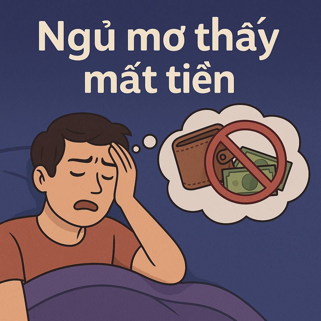 Mơ thấy mất tiền là điềm gì? Đánh số mấy?