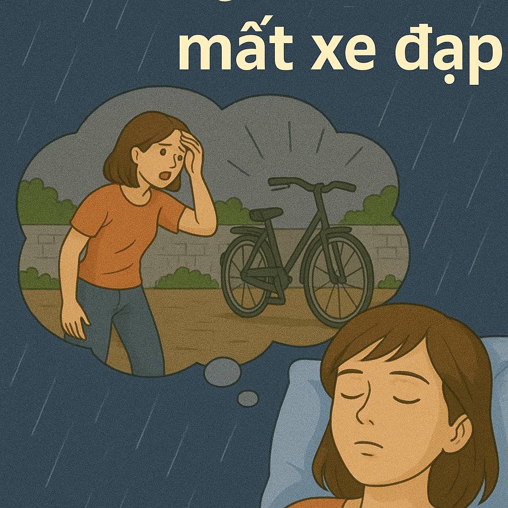 Mơ thấy mất xe đạp là điềm gì? Đánh số mấy