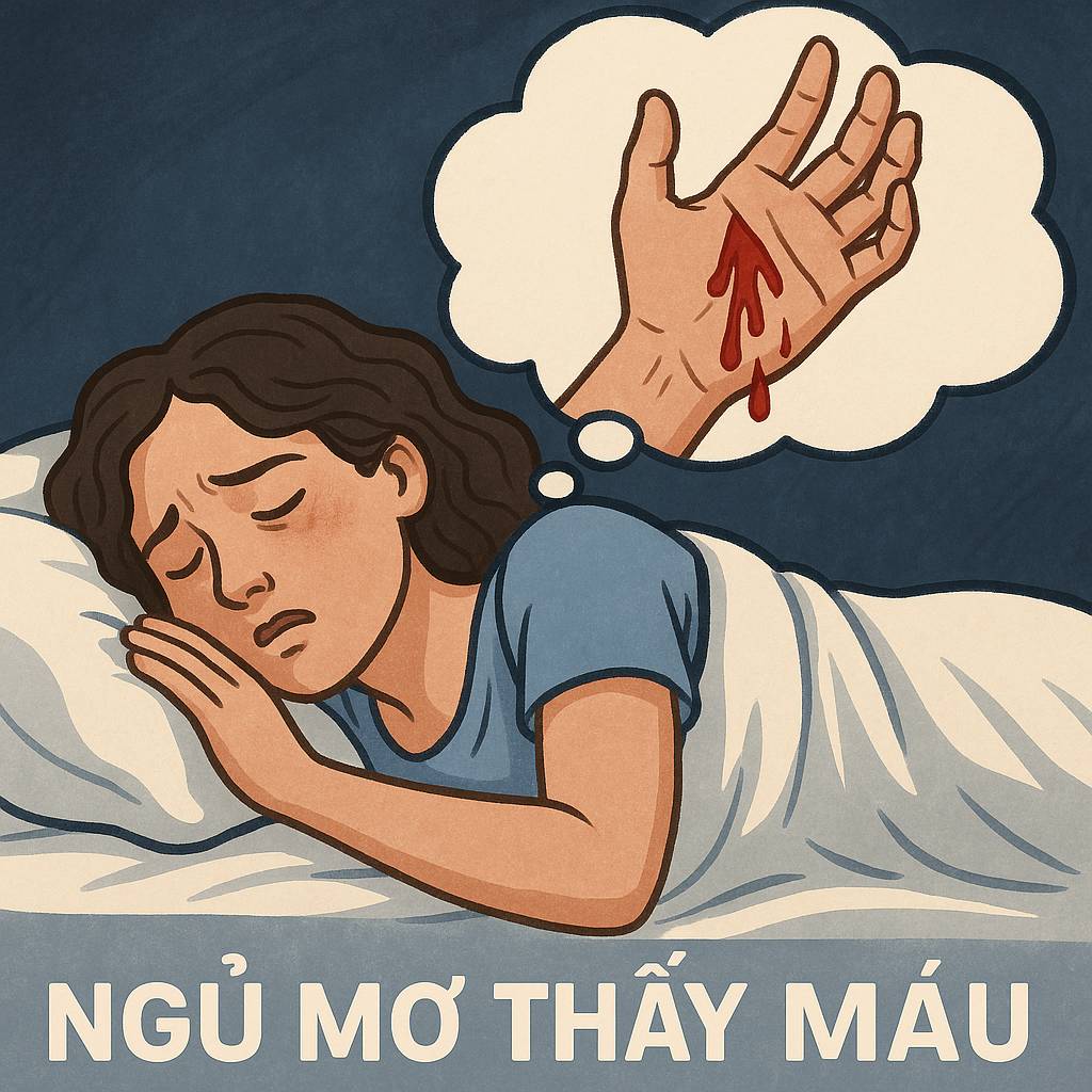 Mơ thấy máu là điềm gì? Đánh số mấy theo từng giấc mơ