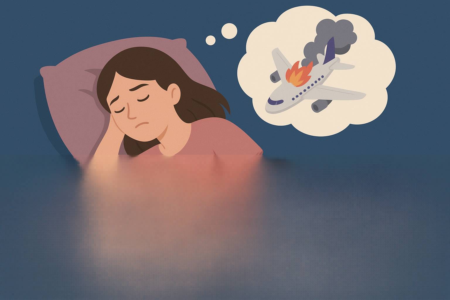 Nằm mơ thấy "máy bay rơi" là điềm gì, đánh con số nào?