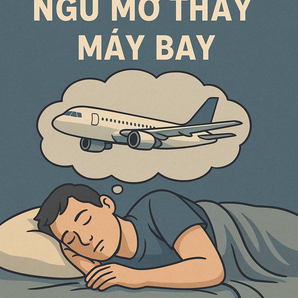 Mơ thấy máy bay là điềm gì? Đánh số mấy?