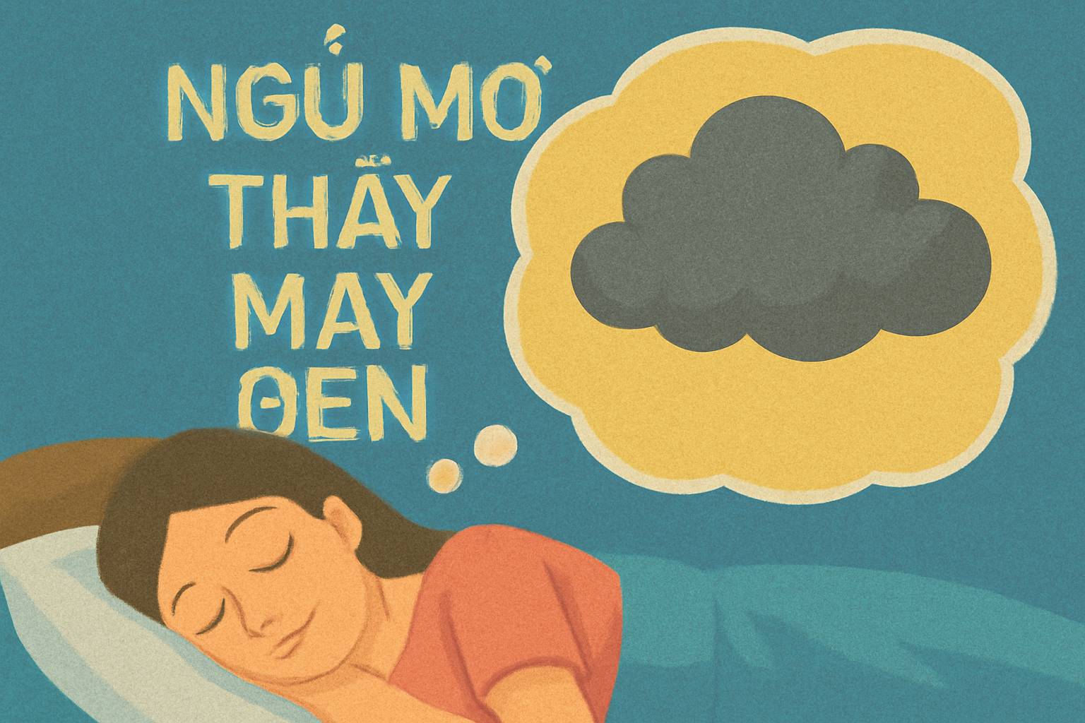 Mơ thấy mây đen là điềm gì? Đánh số mấy