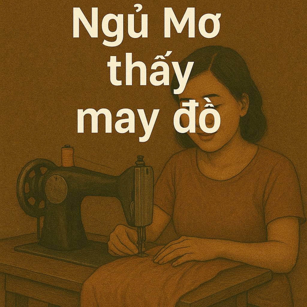 Mơ thấy may đồ là điềm gì? Đánh số mấy