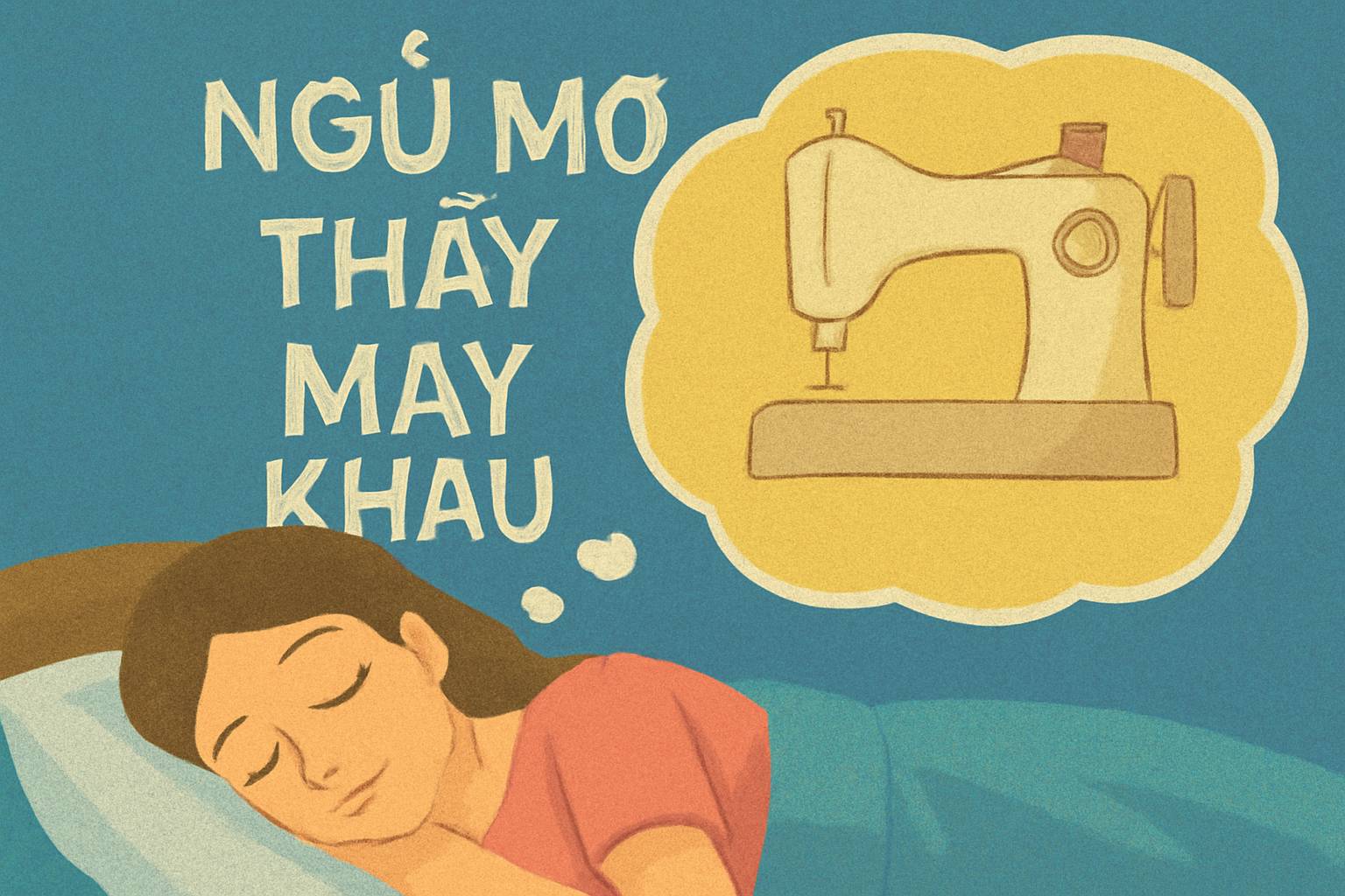 Mơ thấy máy khâu là điềm gì? Đánh số mấy