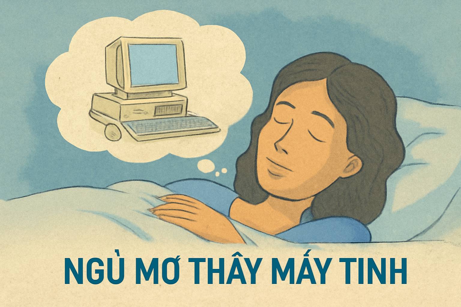 Mơ thấy máy tính là điềm gì? Đánh số mấy?