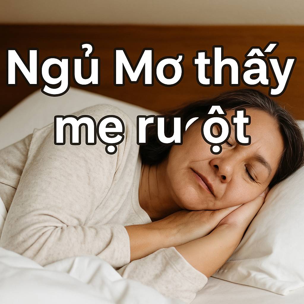 Mơ thấy mẹ ruột là điềm gì? Đánh số mấy