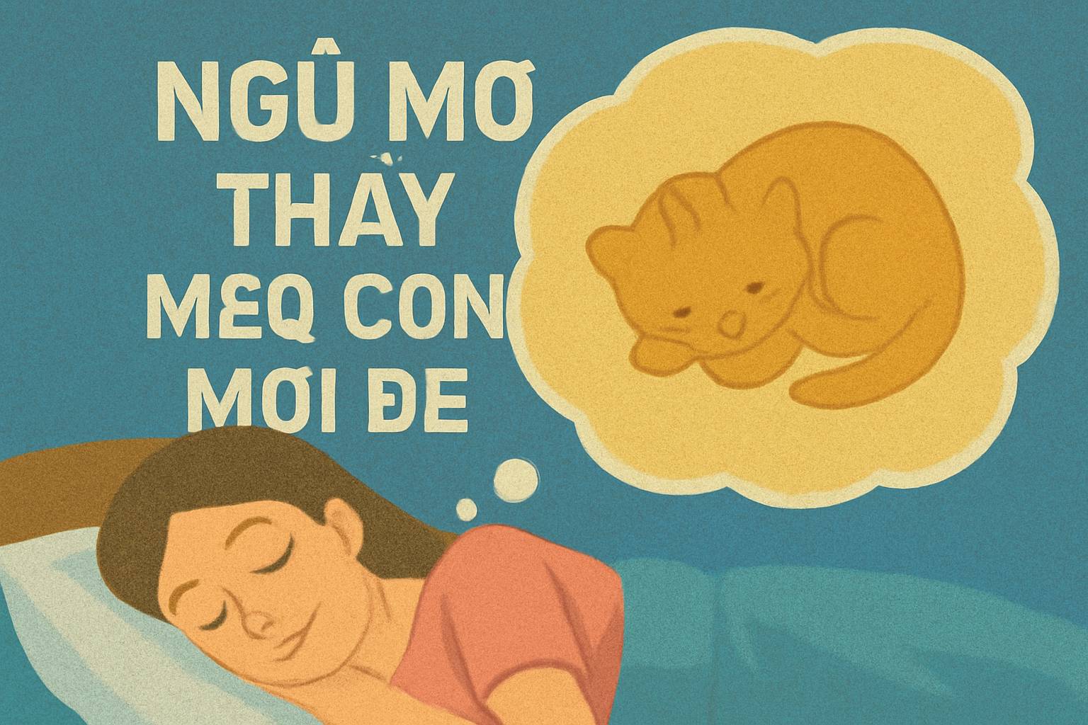 Mơ thấy mèo con mới đẻ là điềm gì? Đánh số mấy